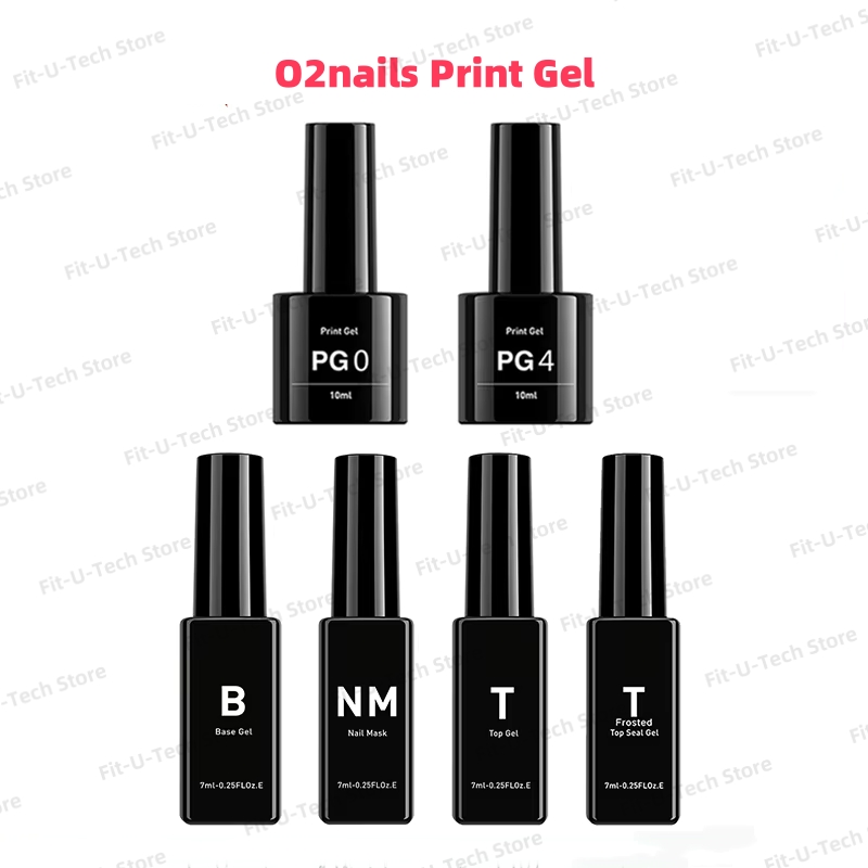 Peel Off Base Coat - เจลพิมพ์ลายเล็บ O2nails สำหรับเครื่องพิมพ์เล็บ เจลพิเศษสำหรับการพิมพ์ลายเล็บ เบสโค้ท ท็อปโค้ท