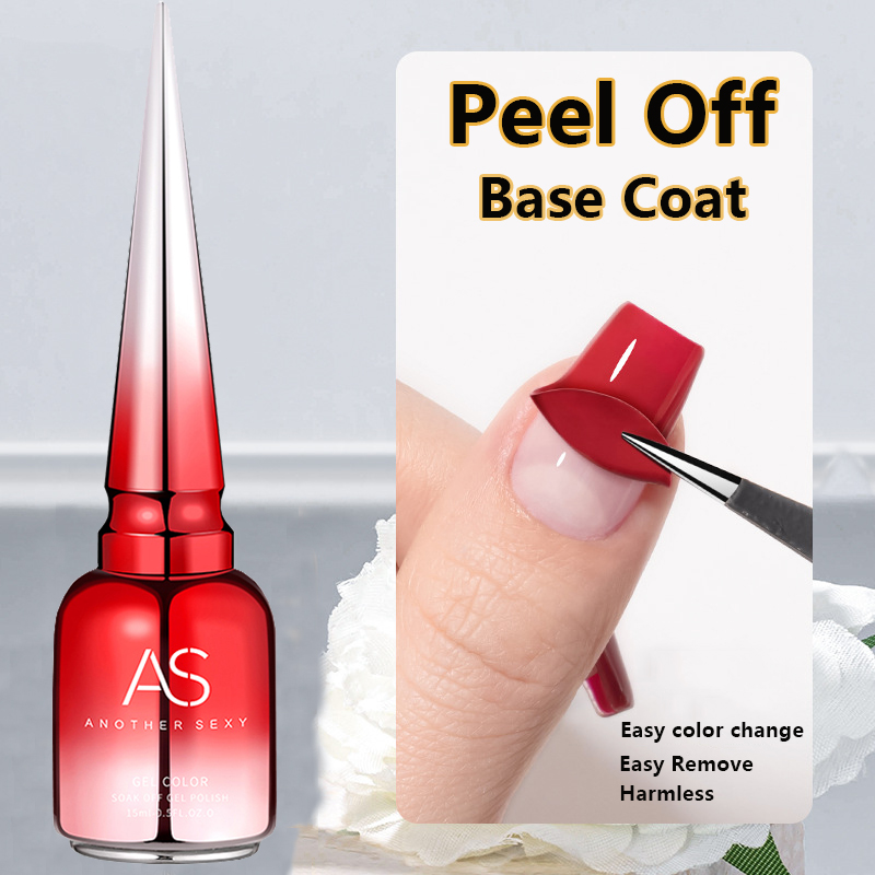 Peel Off Base Coat - เช่น 15ml Peel Off BASE GEL