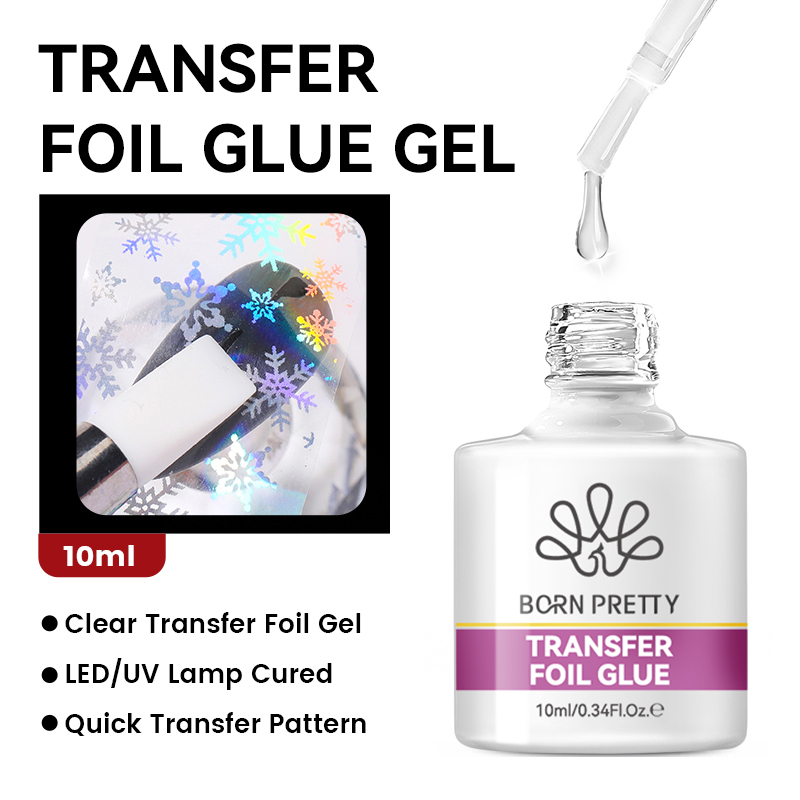 กาวติดฟอยล์เล็บ BORN PRETTY 10 - Nail Foil Transfer บทวิจารณ์และราคา