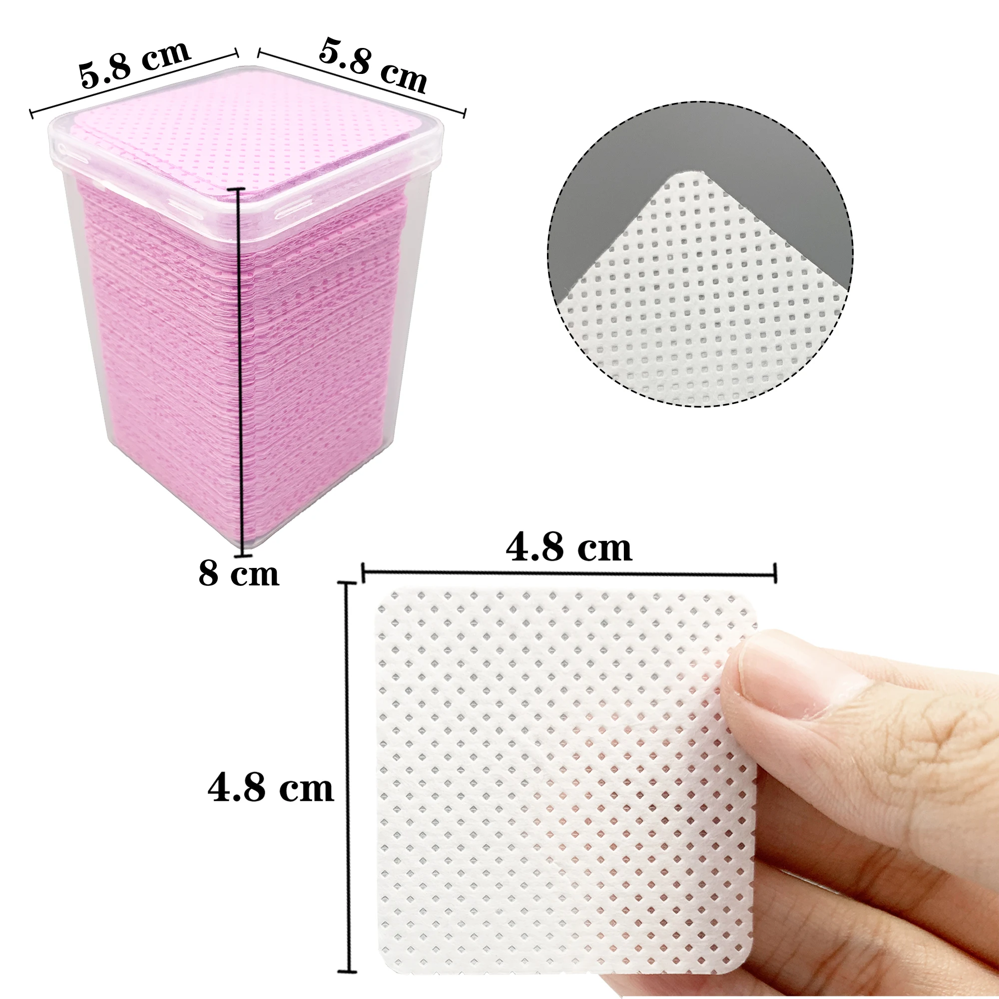 200 ชิ้น/กล่อง Lint ฟรีผ้าเช็ด - Nail Art Ombre บทวิจารณ์และราคา