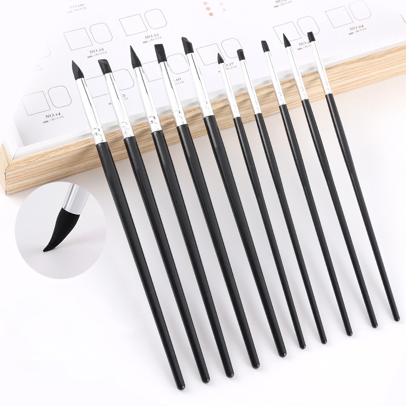 ปากกาซิลิโคนสำหรับงานทันตกรรม  - Nail Art Sch บทวิจารณ์และราคา