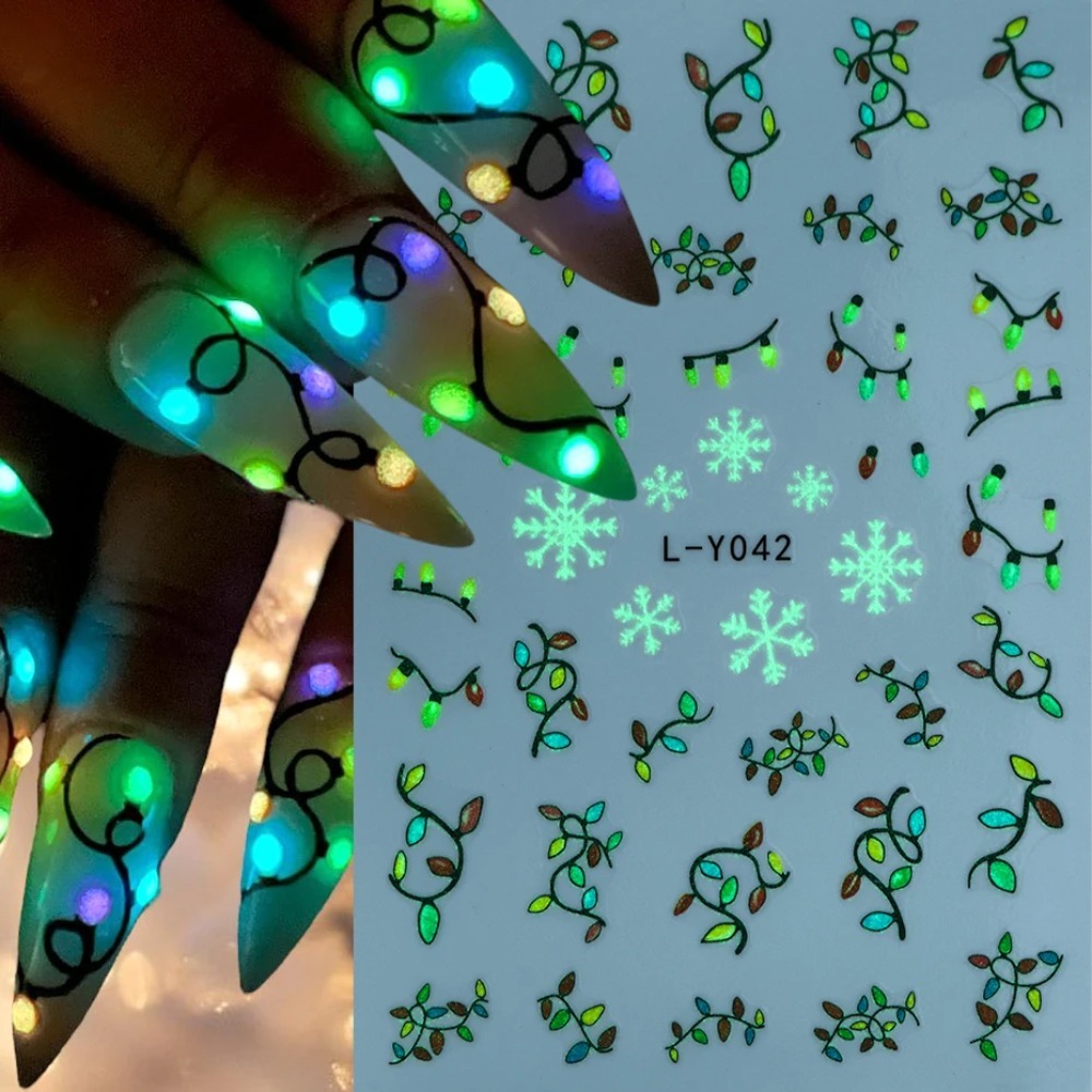 สติกเกอร์ตกแต่งเล็บลายคริสต์มา - Nail Art For Men บทวิจารณ์และราคา