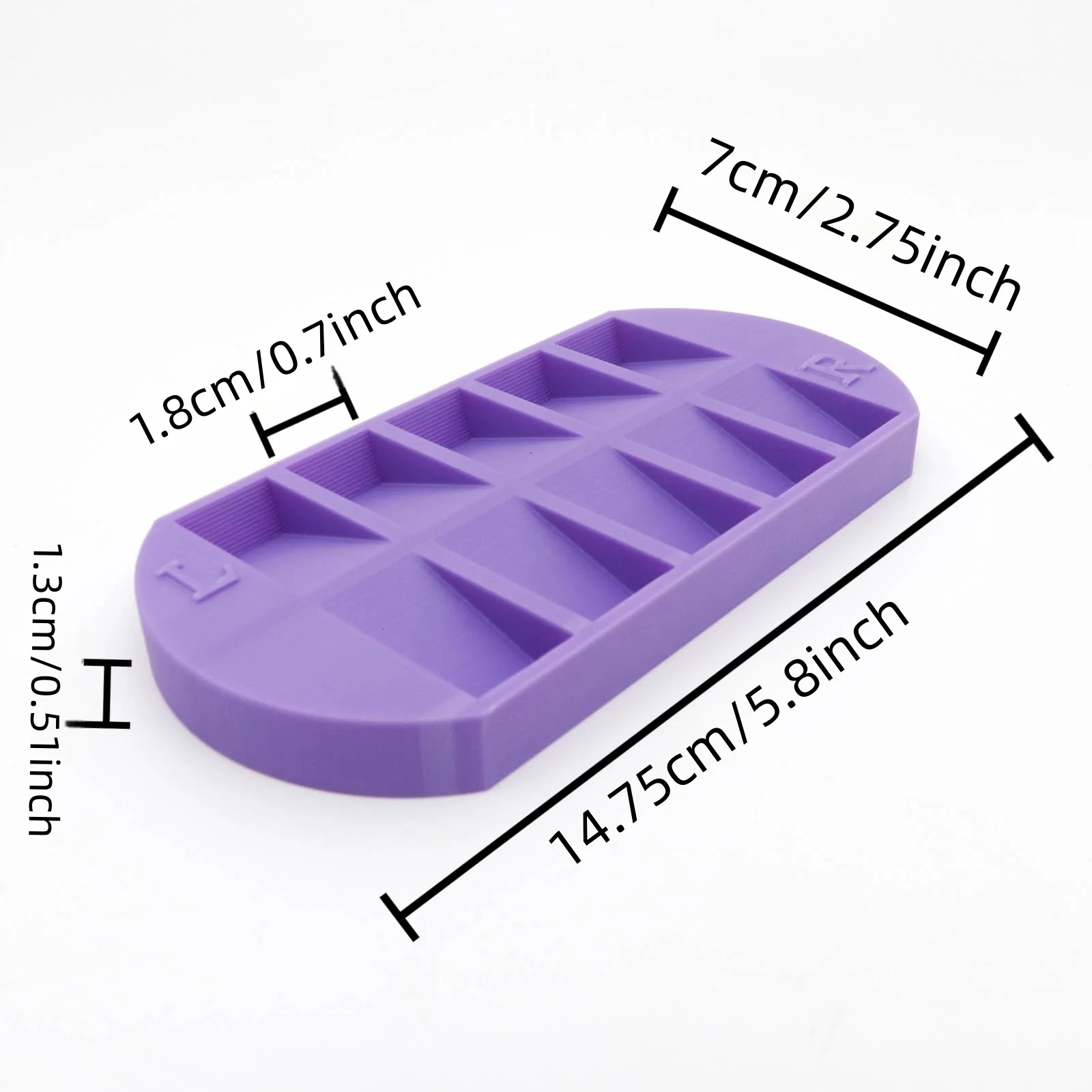 ถาดเก็บปลายเล็บ 8 ช่อง พร้อมสั - Nail Art Sch บทวิจารณ์และราคา