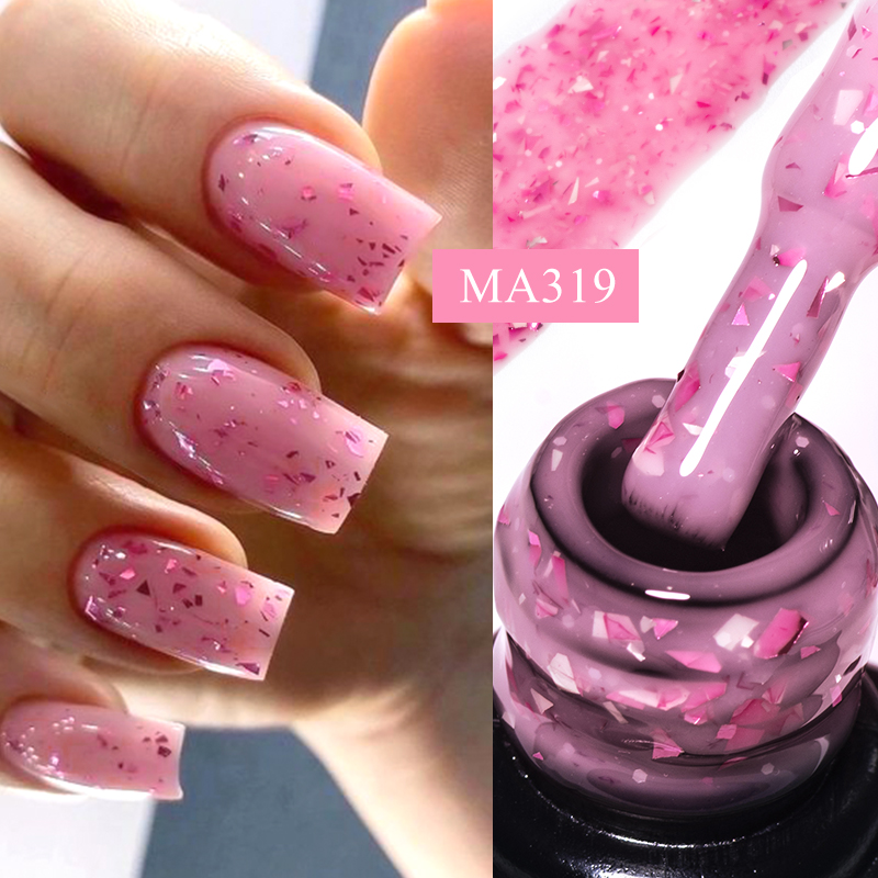 พบกับข้าม 7ml สีชมพู Glitter ฐ - Nail Foil Transfer บทวิจารณ์และราคา