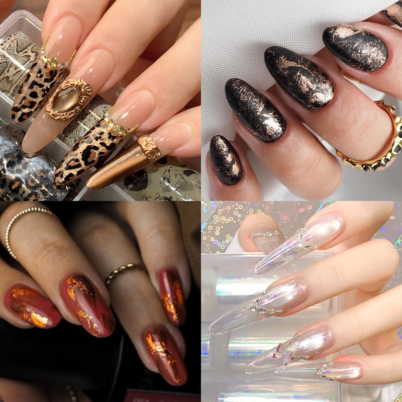 กาวติดเล็บ LILYCUTE 8 มล. สำหร - Nail Foil Transfer บทวิจารณ์และราคา