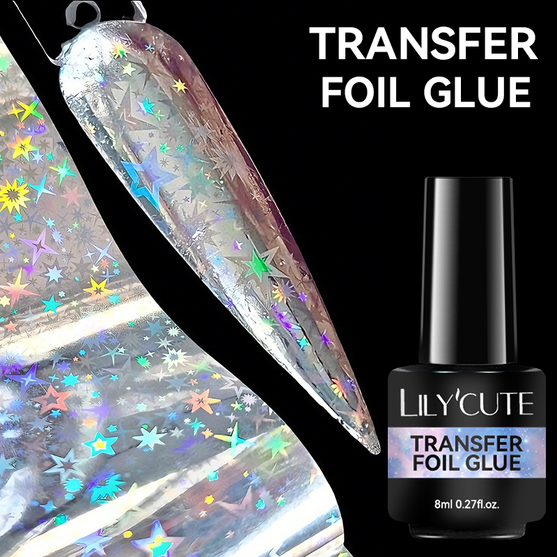 กาวติดเล็บ LILYCUTE 8 มล. สำหร - Nail Foil Transfer บทวิจารณ์และราคา