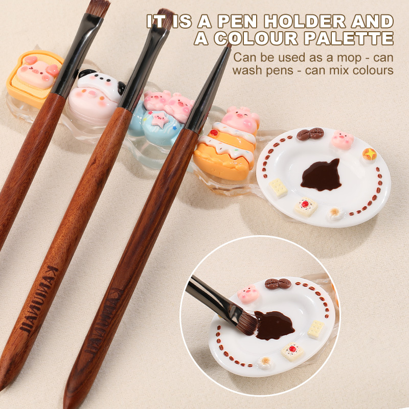 ที่ใส่แปรงทำเล็บรูปสัตว์น่ารัก - Nail Art Sch บทวิจารณ์และราคา