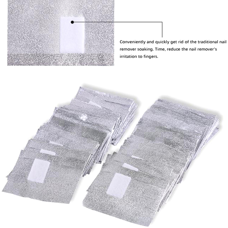 แผ่นฟอยล์ลอกสีเล็บ 100 ชิ้น/กล - Nail Foil Transfer บทวิจารณ์และราคา