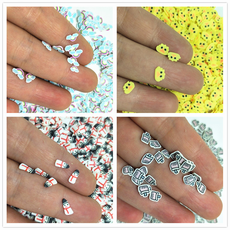 20G Polymer Soft Clay Christma - Nail Art For Men บทวิจารณ์และราคา