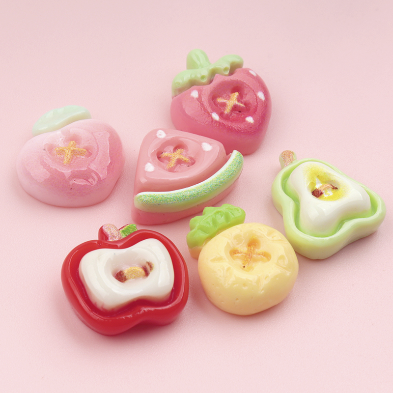 50/500 ชิ้น ผลไม้จำลองขนาดเล็ก - Nail Art Ombre บทวิจารณ์และราคา