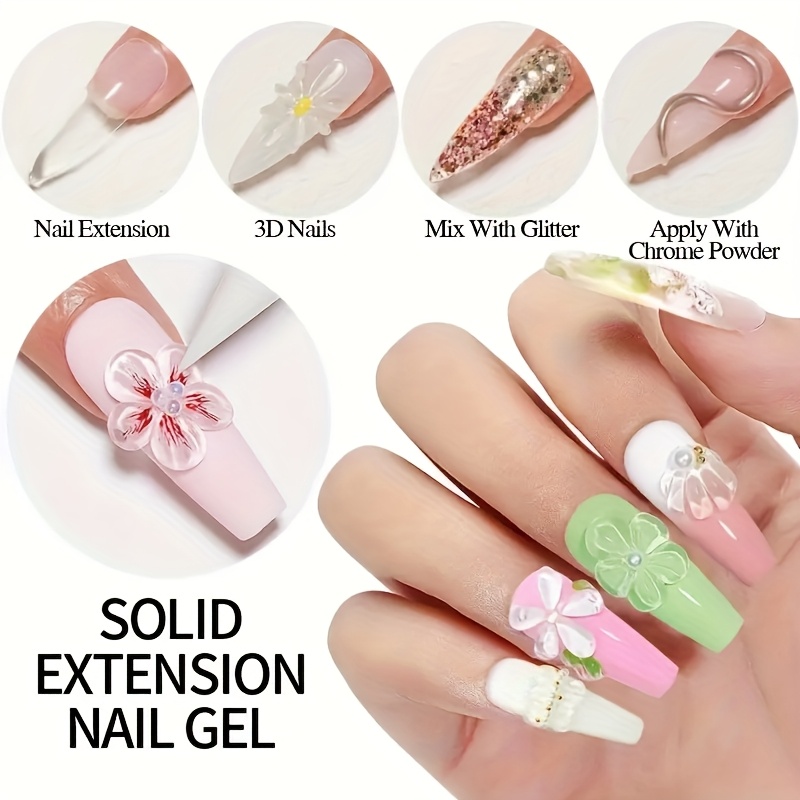 เจลต่อเล็บใส 100 กรัม ไม่เหนีย - Nail Art Ombre บทวิจารณ์และราคา