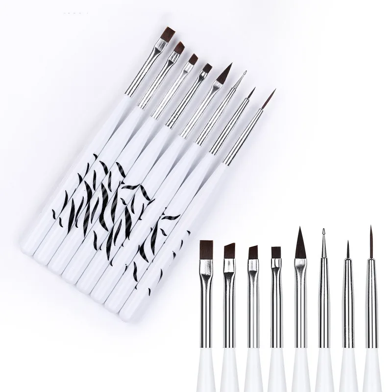 ชุดแปรงเพ้นท์เล็บ แปรงทำเล็บแบ - Nail Art Ombre บทวิจารณ์และราคา