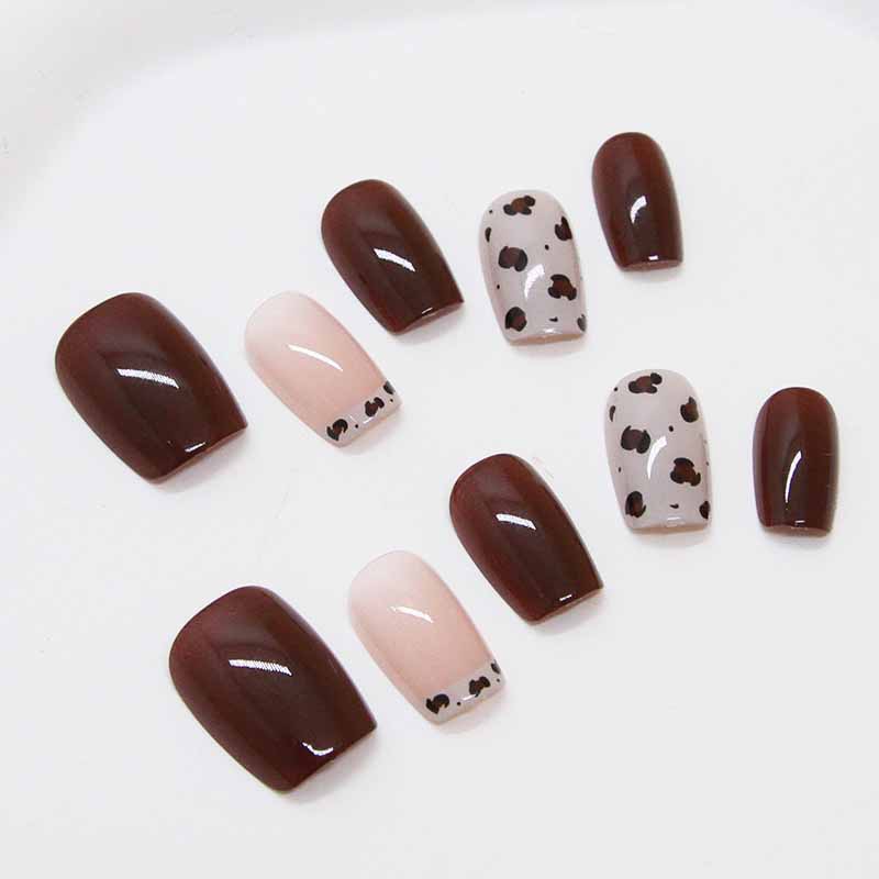 10 ชิ้นผู้หญิงไวน์แดงทําด้วยมื - Nail Art Red Wine Cat Eye บทวิจารณ์และราคา