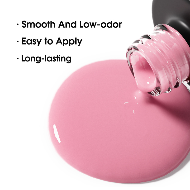 Rosalind เล็บกึ่งถาวรสีเจลทาเล - Peel Off Base Coat บทวิจารณ์และราคา