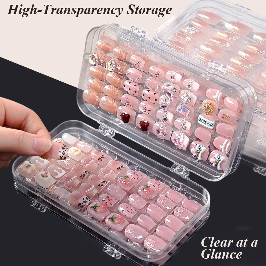 กล่องเก็บเล็บปลอมแบบพับได้ ป้อ - Nail Art Sch บทวิจารณ์และราคา