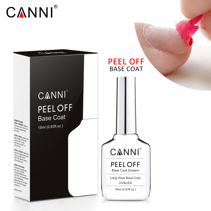 ยาทาเล็บเจล CANNI 18 มล. ปราศจ - Peel Off Base Coat บทวิจารณ์และราคา