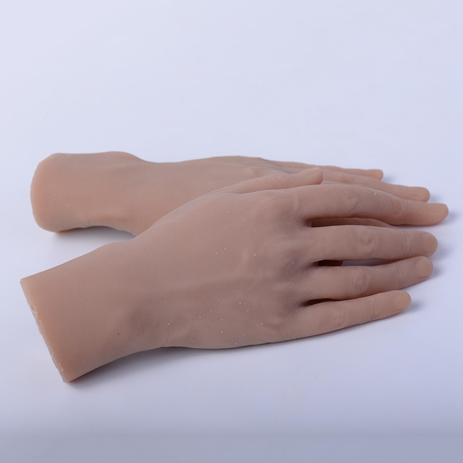มือปลอมเหมือนจริงสำหรับผู้ชาย  - Nail Art For Men บทวิจารณ์และราคา