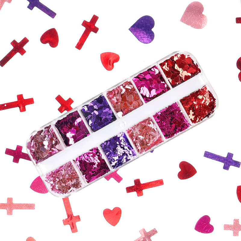 ผสมสีเรืองแสงผีเสื้อ Glitter ต - Nail Art Ombre บทวิจารณ์และราคา