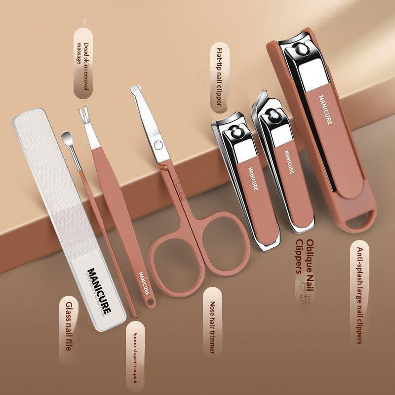 ชุดอุปกรณ์ทำเล็บ 7/8 ชิ้น ชุดต - Nail Art For Men บทวิจารณ์และราคา