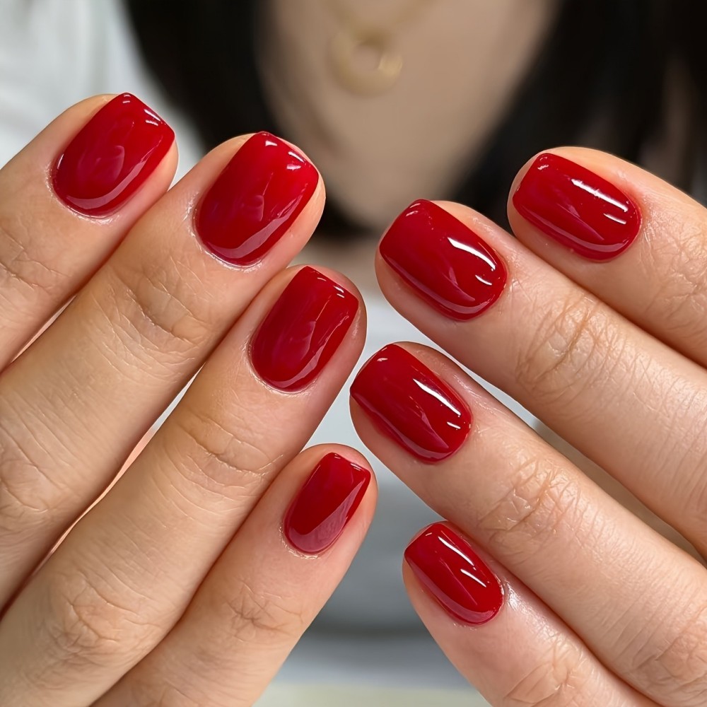 เล็บปลอมสีขาวนม 24 ชิ้น แบบกดต - Nail Art Ombre บทวิจารณ์และราคา