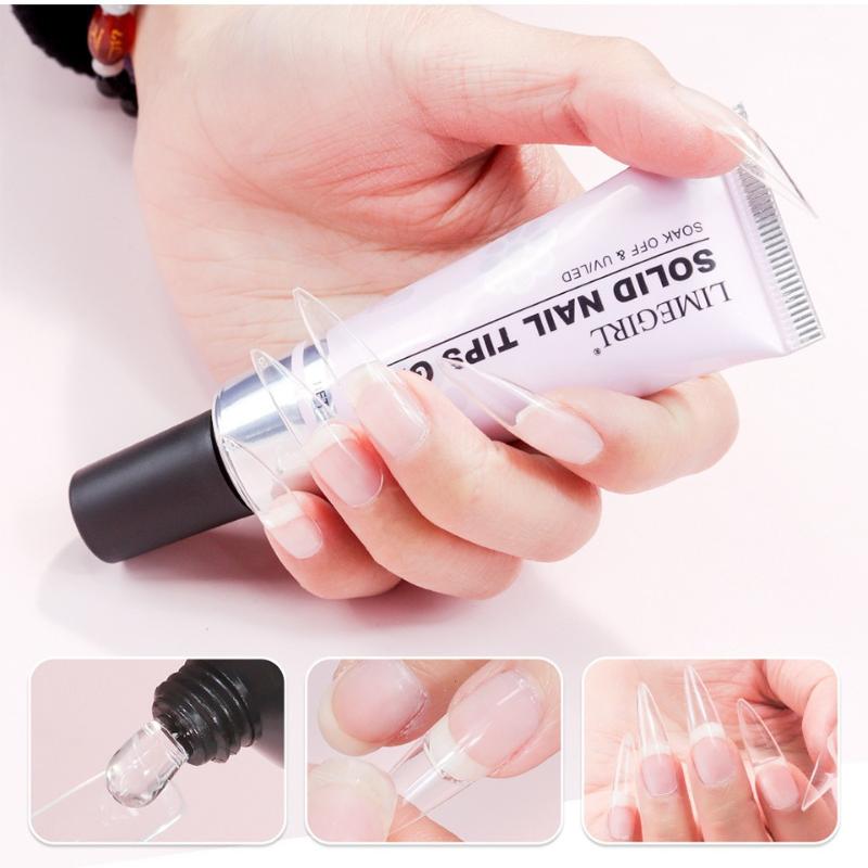 เจลติดเล็บปลอมแบบใส 30 กรัม กา - Nail Art Ombre บทวิจารณ์และราคา